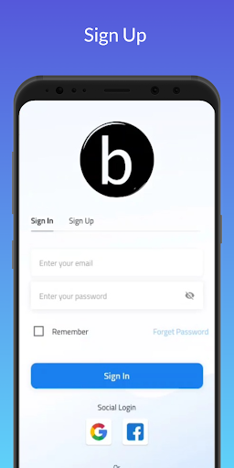 Android application Bazaon screenshort