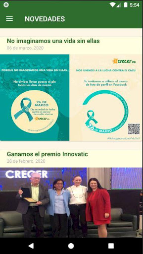 CRECER IFD Funcionarios Screen 3