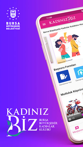 Android application Bursa Büyükşehir Kadın Kulübü screenshort