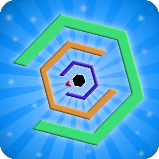 Hexagon - super hexagon, polyg logo