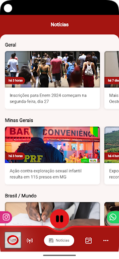 Clube FM 93,5 Screen 3