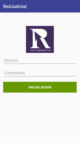 Android application Redjudicial screenshort