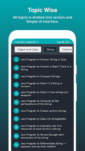 Java Programs Screenshot