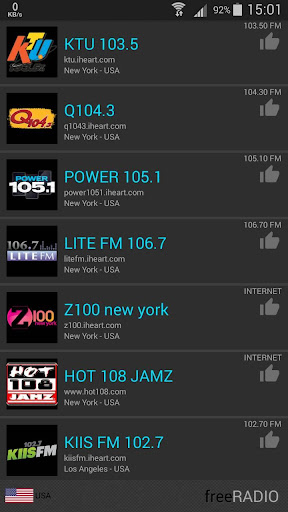 freeRADIO Screen 3