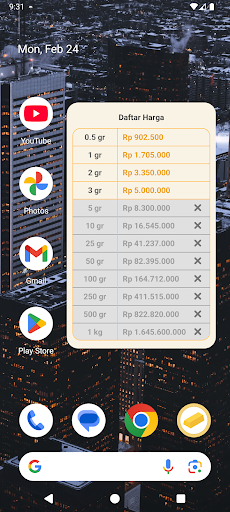 Emas Antam Hari Ini Screenshot 3 - AppWisp.com