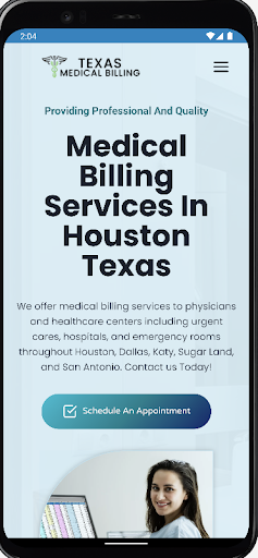 Android application Texasmedicalbilling.net - Info screenshort