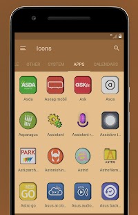 Cloth - Icon Pack Captura de pantalla