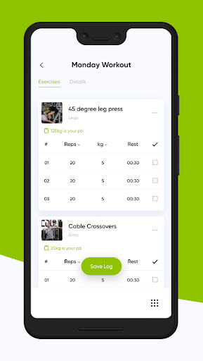 Mobile Trainers Screen 2