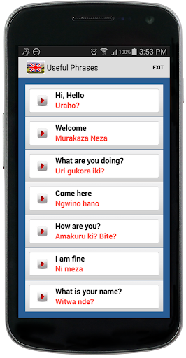 English Kinyarwanda Screen 2