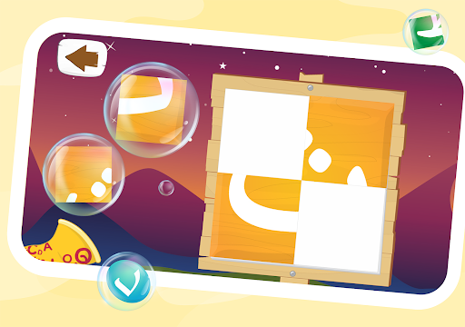 Screenshot of Learn to Write Arabic Alphabet