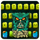 Angry Owl Keyboard Theme icon