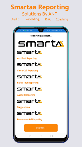 Android application Smartaa Reporting screenshort