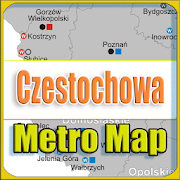 Czestochowa Metro Map Offline