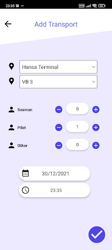 Nordic Port Services Screen 2