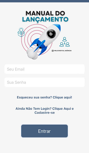 Android application Manual do Lançamento screenshort
