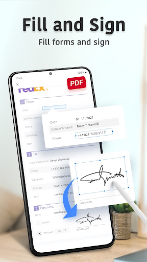 Android application PDF Read - Edit, Sign & Fill screenshort