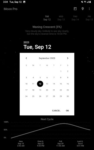 My Moon Phase - Lunar Calendar