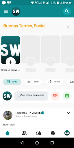 Social World: The Free Network Screen 2