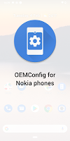 screenshot of OEMConfig for Nokia 7.2