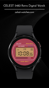 CELEST5480 Retro Digital Watch