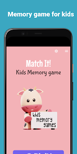 Match It - Kids Memory Game