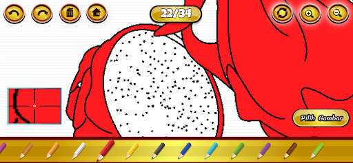 Mewarnai Buah Buahan