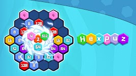 screenshot of HexPuz - Merge Hexa Puzzle