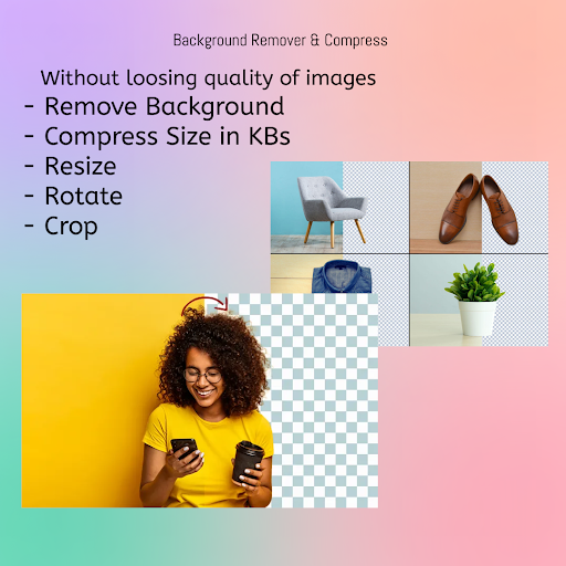 Android application Background Eraser & Compress screenshort