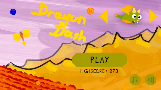 Android application DragonDash screenshort