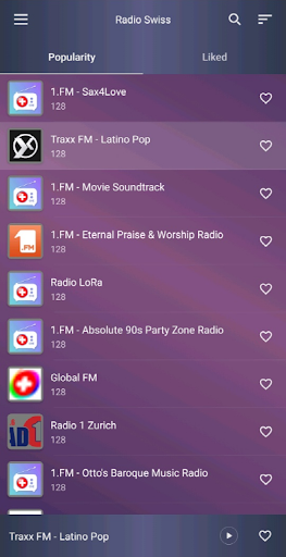 Radio Switzerland - Swiss FM Screen 2