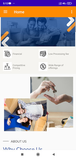 Android application Finspace screenshort