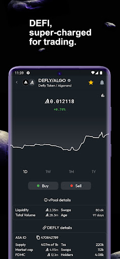 Defly Wallet Screen 3