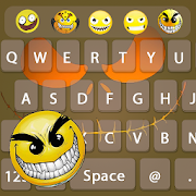 Creepy Smile Keyboard theme