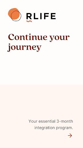 Android application RLife by Rythmia screenshort