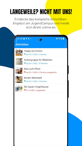JugendCampus Vreden Screen 2