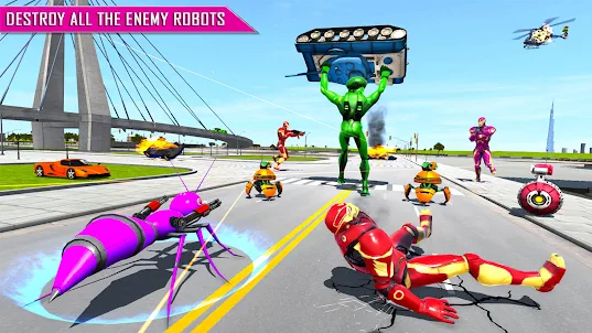 Ant Robot Car Game: Robot Game
