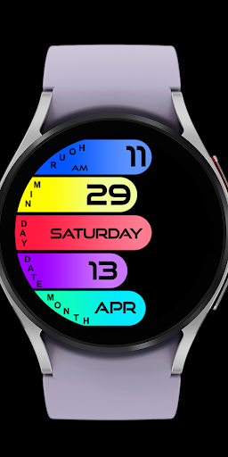Night ver 02 - watch face screenshot 10