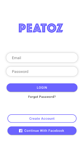 Peatoz Eats - Ionic 4 Starter Screen 2