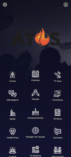 Android application IBA Igreja Batista Atos screenshort