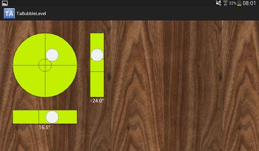TaBubbleLevel Screen 2