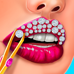Cover Image of Скачать Lip Art Perfect Lipstick Games 1.1 APK