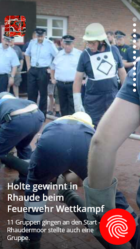 Android application Feuerwehr Burlage screenshort