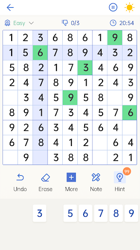 sudoku screenshots 1