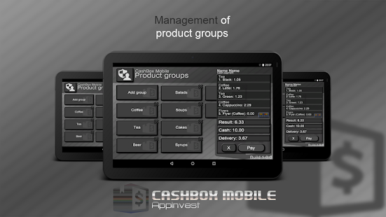 CashBox Mobile -kuvakaappaus