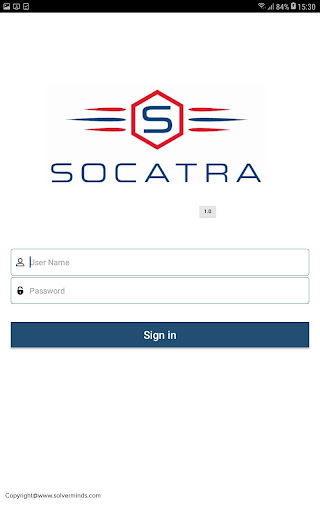 SOCATRA Screen 2