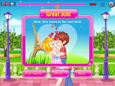 First Kiss at a Spooky Soiree for Android - Download the APK from Uptodown