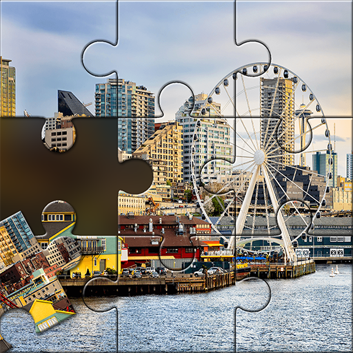 Cities Jigsaw Puzzle Game logo