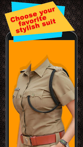 Police Women Photo Suit Screen 2