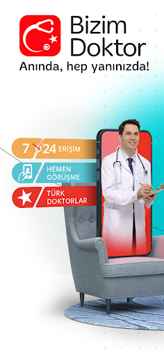 Android application Bizim Doktor - 7/24 Online screenshort