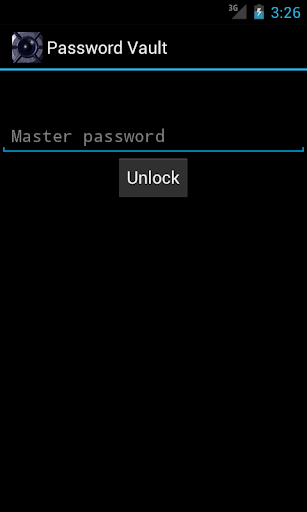 Password Vault Screen 2